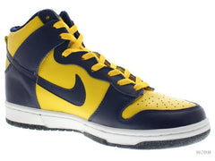 NIKE DUNK HIGH LE MICHIGAN 630335-471 【DS】