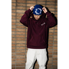 WORM Logo Hoodie Maroon