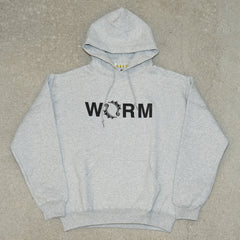 WORM LOGO HOODIE 2025 (GREY)