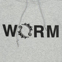 WORM LOGO HOODIE 2025 (GREY)