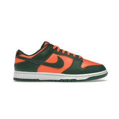 Nike Dunk Low Orange Green (Miami Hurricanes)