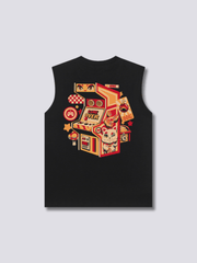 Arcade Neko Tank Top