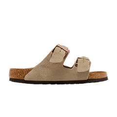 Arizona Soft Footbed Suede Taupe