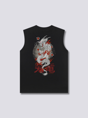 Burning Dragon Tank Top