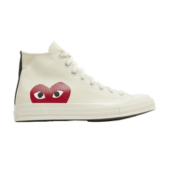 Chuck Taylor All Star 70 Hi Comme des Garcons PLAY White