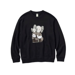 Kaws x Uniqlo Black/Grey Sweater