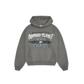 Broken Planet Chaos Hoodie Gunmetal Grey