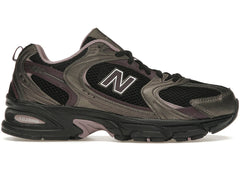 530 Black Metallic Plum Brown