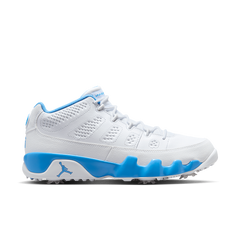 Air Jordan 9 Retro Low Golf White University Blue