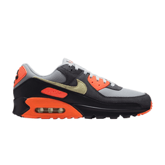 Air Max 90 Light Smoke Grey Hyper Crimson Limelight