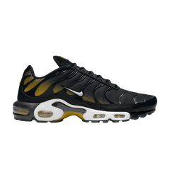 Air Max Plus Black University Gold White