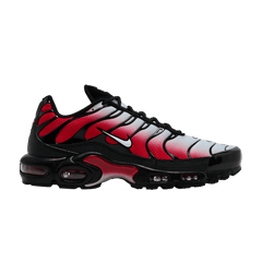 Air Max Plus Pure Platinum University Red Black White