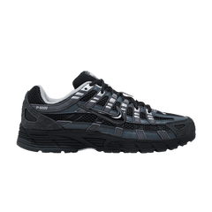 P-6000 Suede Anthracite Metallic Silver