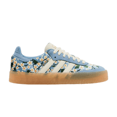 Sambae Liberty London Floral Embroidery Blue Cream White (Women's)
