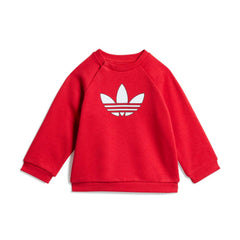adidas Infants Crew Set - Better Scarlet / White