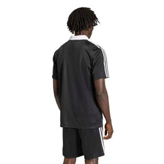 Adidas Archive Collar Jersey - Black