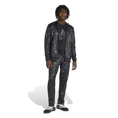 adidas Monogram All Over Print Track Top - Black