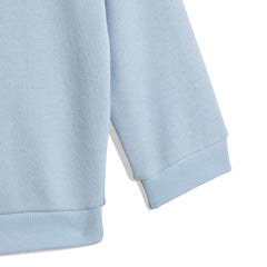 adidas Infants Trefoil Crew Set - Crystal Sky / Night Indigo