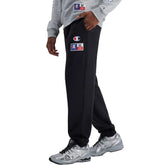 Champion EU Retro NY Logo Pant - Nearly Black