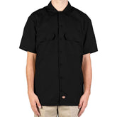 Dickies Short Sleeve Work Shirt - Black