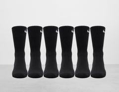 6-Pack Everyday Cushioned Training Crew Socks