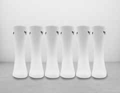 6-Pack Trefoil Cushion Crew Socks