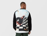 Chess Zip Cardigan