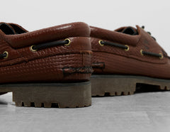 Authentic 3-Eye Lug Handsewn Boat Shoe