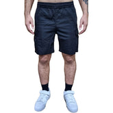 Henleys Grit Cargo Short - Black