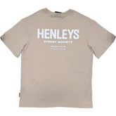 Henleys Society Tee - Bone
