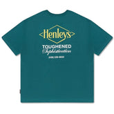 Henleys Tough Tee - Metal Green