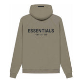 Fear of God Essentials SS21 Hoodie black Taupe