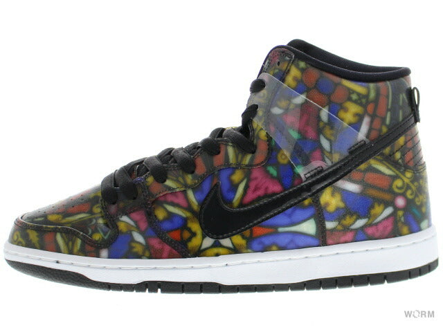 NIKE SB DUNK HIGH PREMIUM SB Concepts Stained Glass 313171-606 【DS】