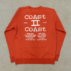 WORM Coast 2 Coast Crew Neck Sweatshirt Amber