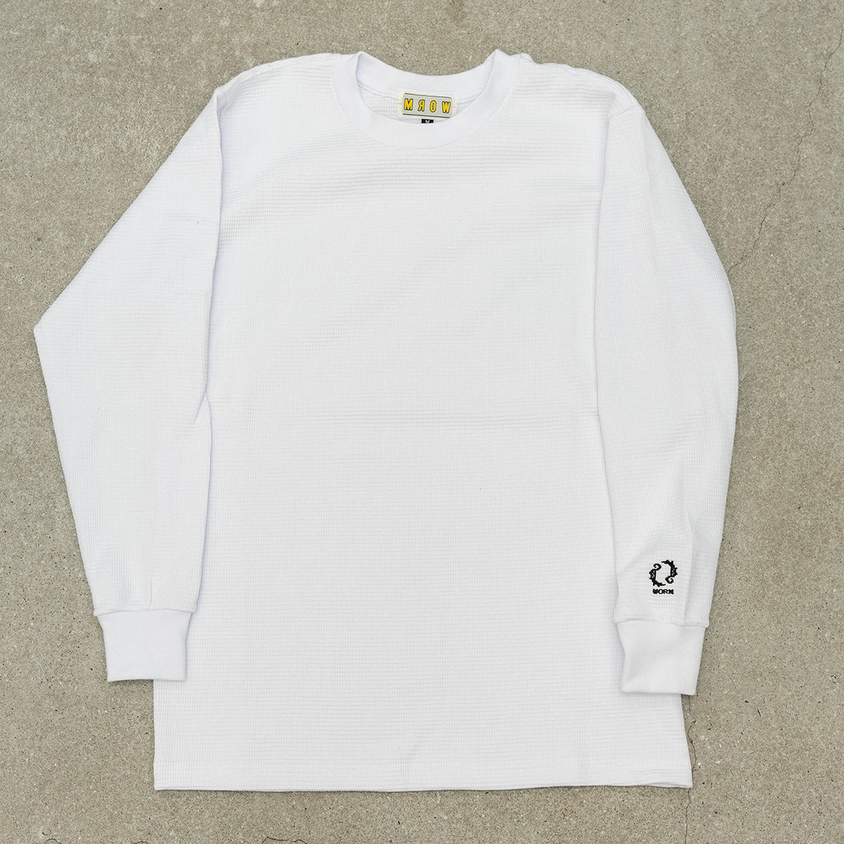WORM 8bit Logo L/S Thermal White