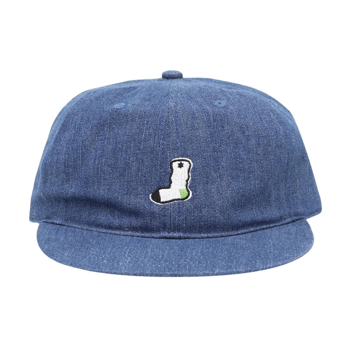 Whimsy DENIM SOCKS CLUB HAT INDIGO