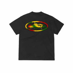 Corteiz Sunset Tee Black