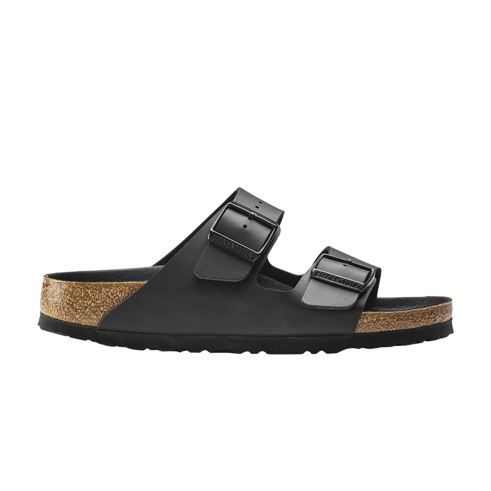 Arizona Birko Flor Black Black Foot Bed