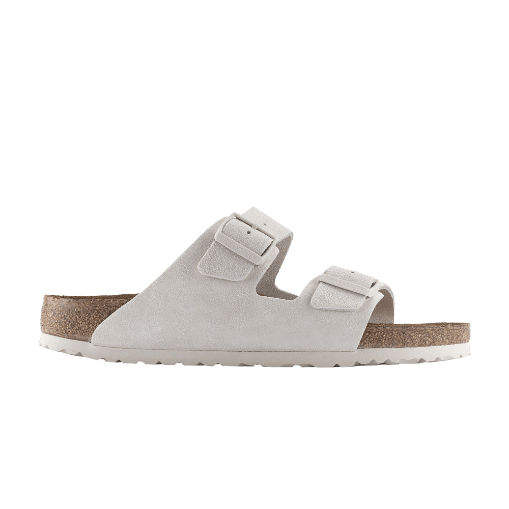 Arizona Soft Footbed Suede Antique White