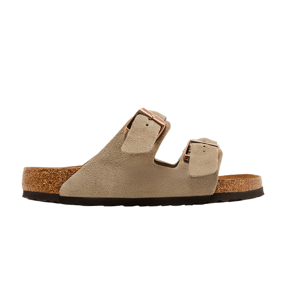 Arizona Soft Footbed Suede Taupe