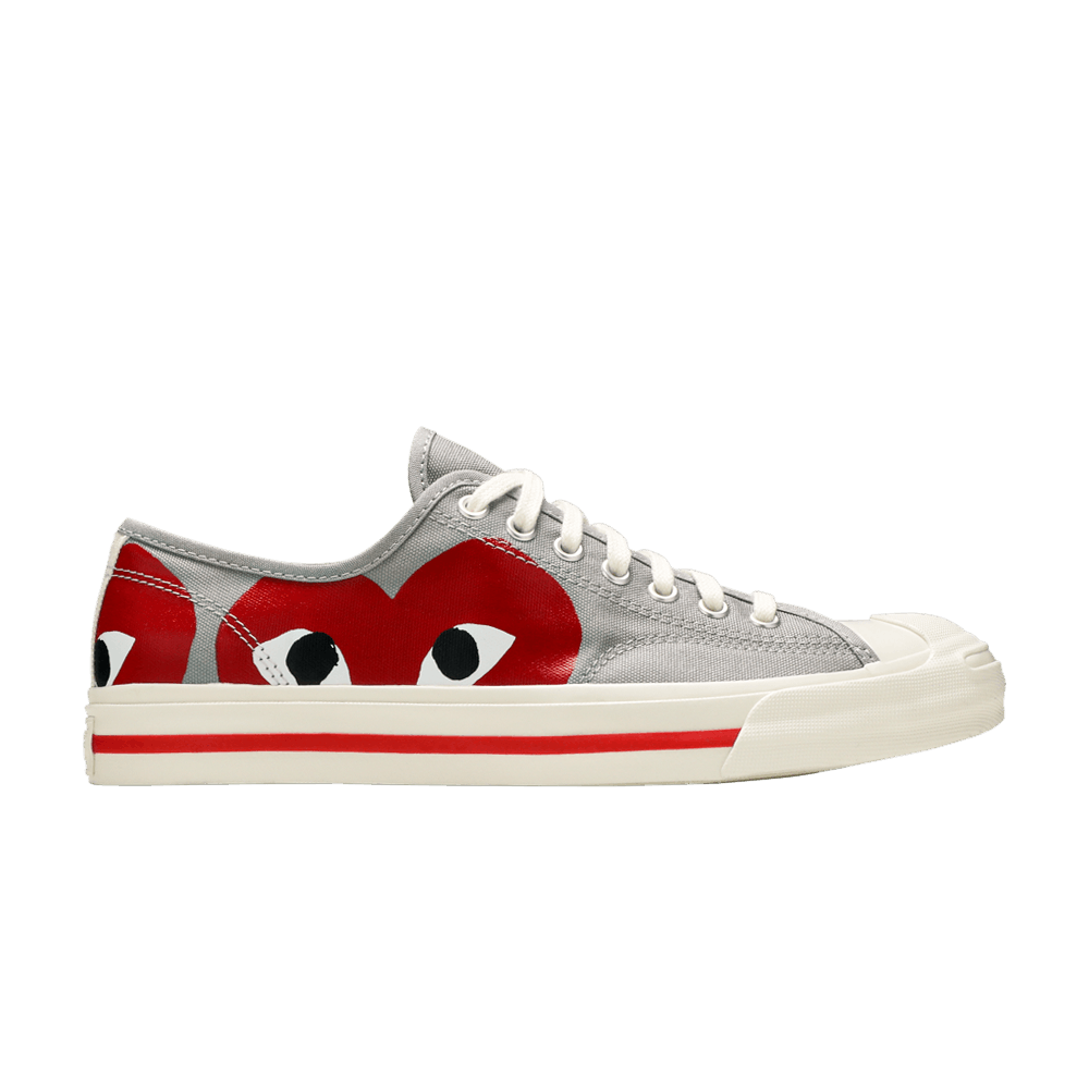 Jack Purcell Comme des Garcons PLAY Grey Red