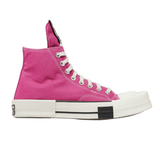 TURBODRK Laceless Chuck Taylor All Star 70 Hi Rick Owens DRKSHDW Cactus Flower Pink