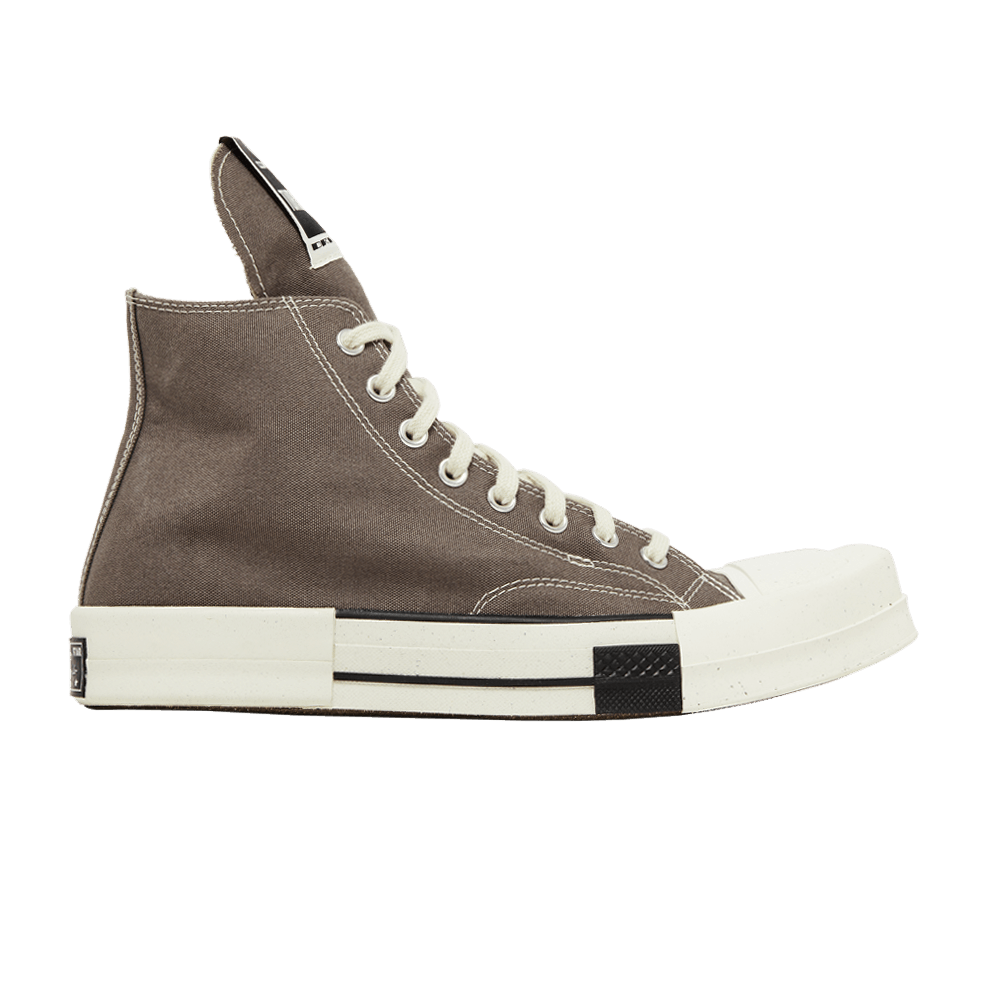 TURBODRK Laceless Chuck Taylor All Star 70 Hi Rick Owens DRKSHDW Iron