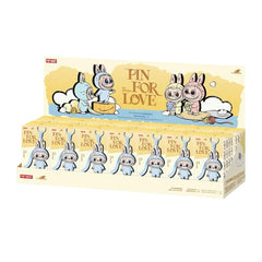 Pop Mart Labubu The Monsters Pin for Love Series Vinyl Plush Pendant (A-M) Sealed Case (14 Blind Box)
