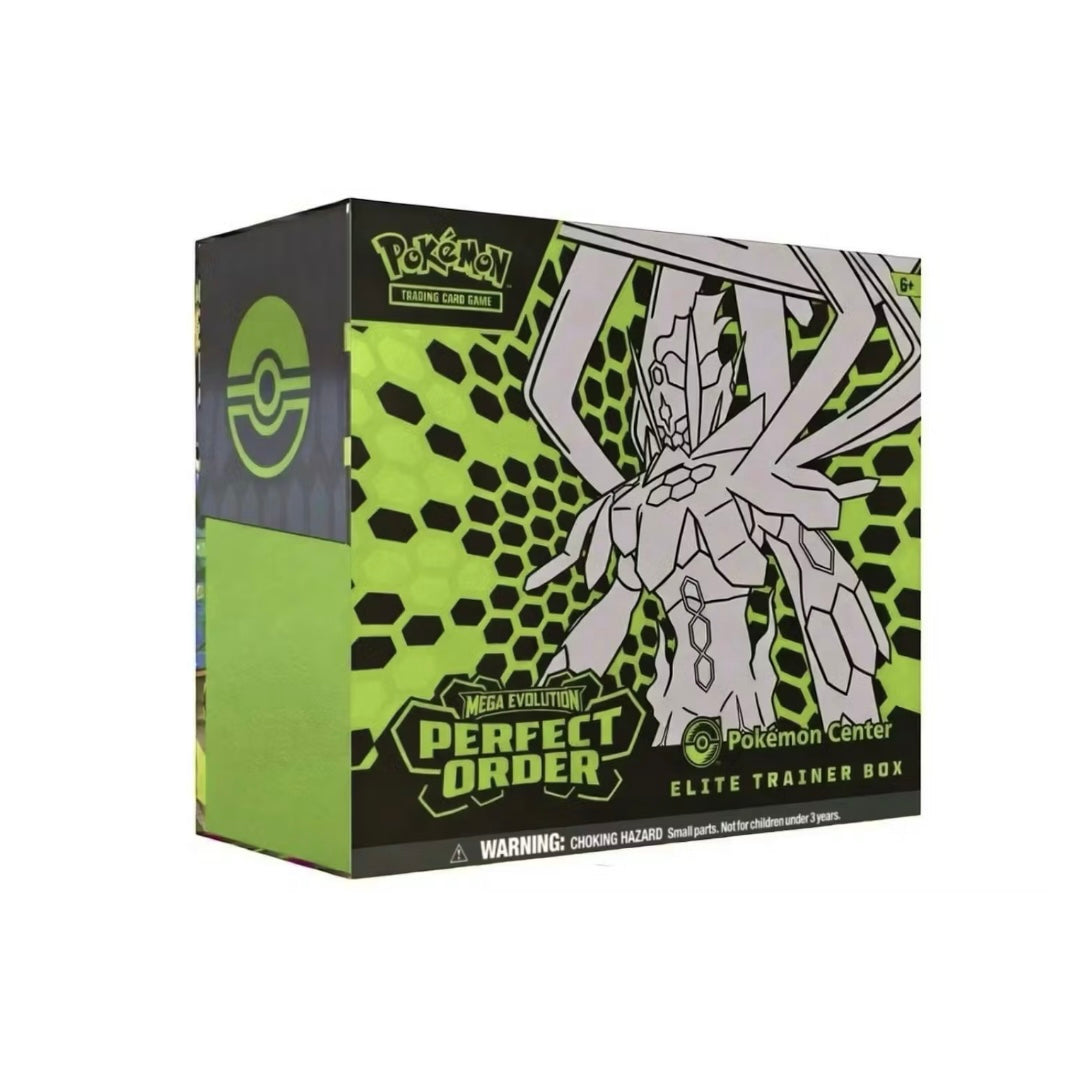 2026 Pokémon Mega Evolution Perfect Order Pokémon Center Elite Trainer Box