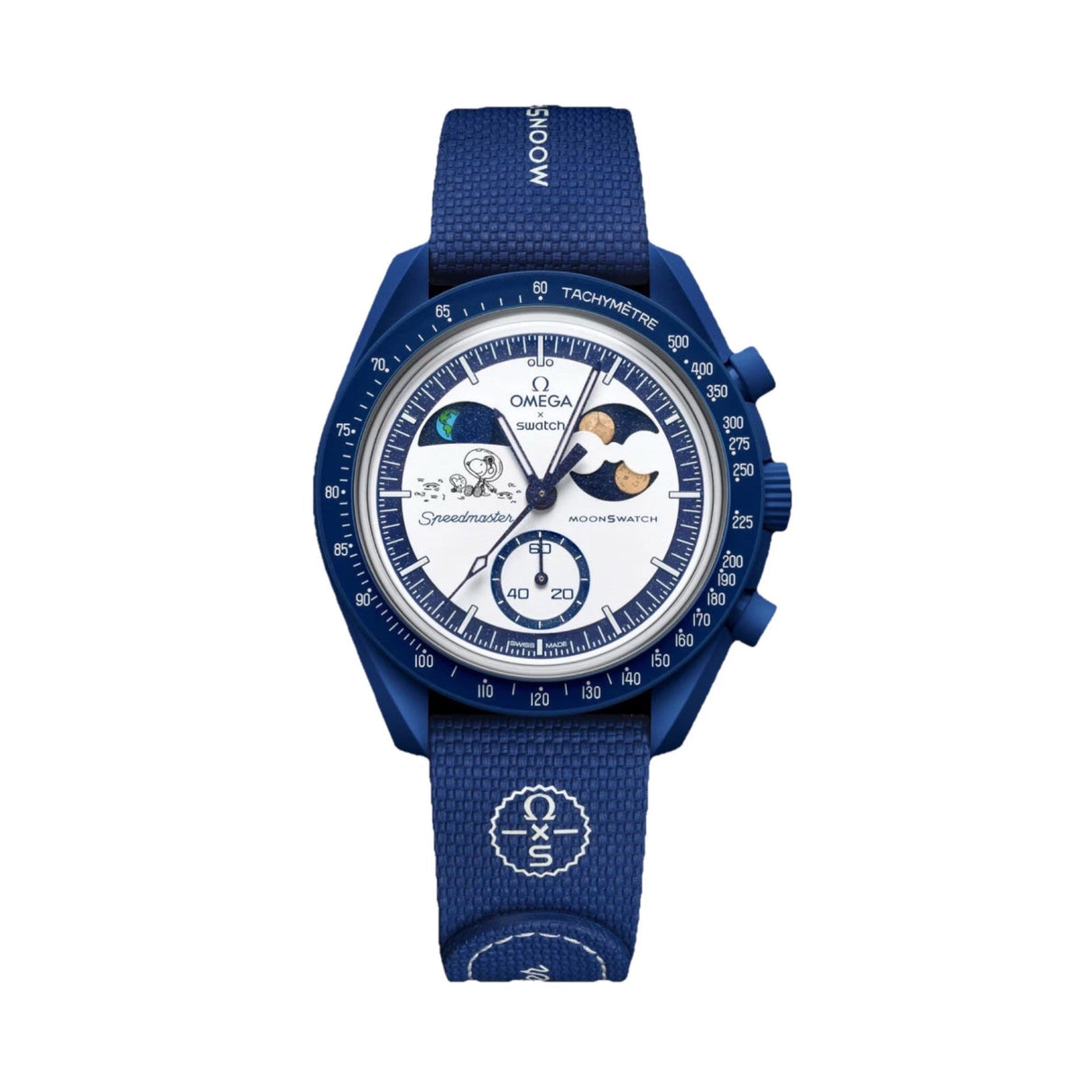 Swatch x Omega Moonswatch Mission to Earthphase Moonshine Gold