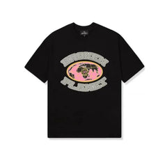 Broken Planet Market Grid T-Shirt Midnight Black