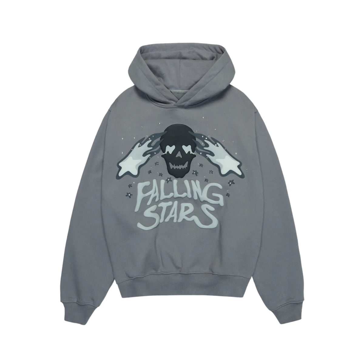 Broken Planet Market Falling Stars Hoodie Dark Grey