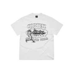 Corteiz Alcatraz Baseball Tee White