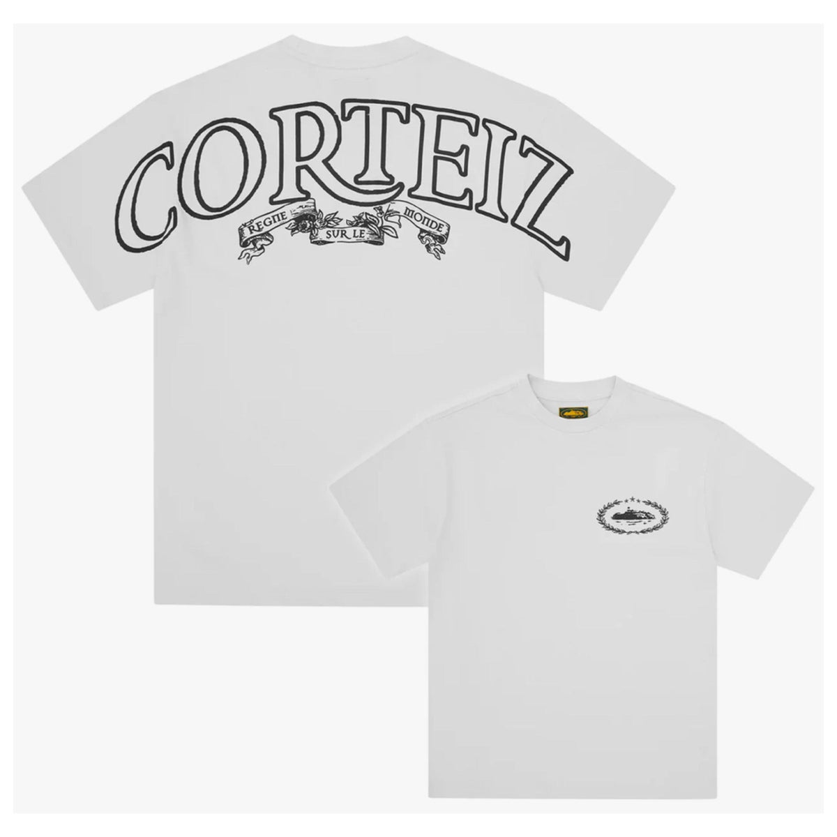 Corteiz Royale Heavyweight Tee White